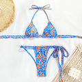 European and American Style Two-Piece Swimsuit for Women Sexy Strap Bikini
