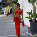 Solstice Swim Set - Ruby